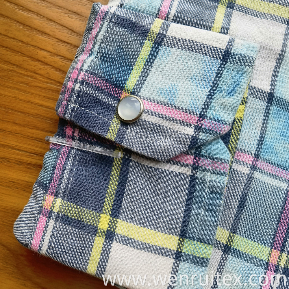 Wholesale Cotton Plaid Shirting